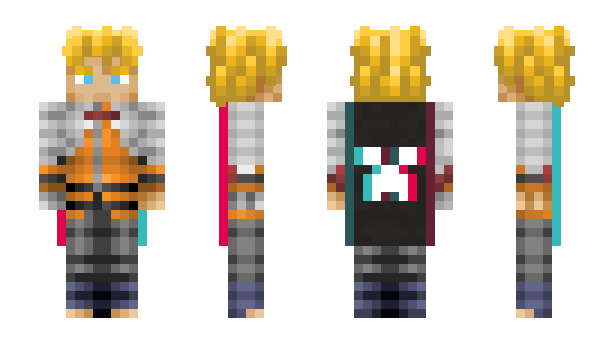 Minecraft skin Miknak