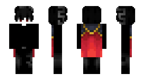 Minecraft skin h7rt