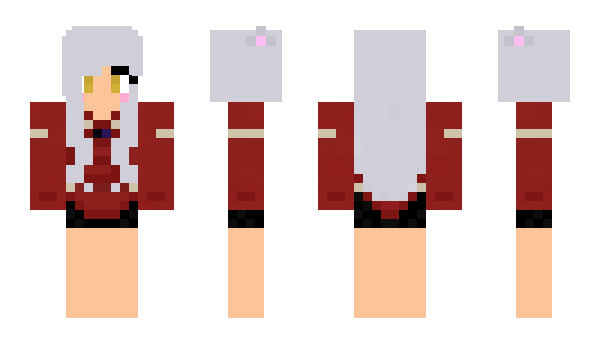 Minecraft skin WeroKira