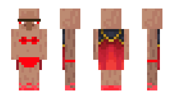 Minecraft skin enchanted_golden
