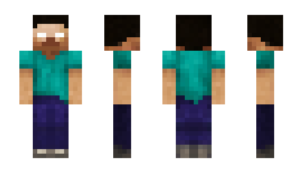 Minecraft skin HerobrineKing1