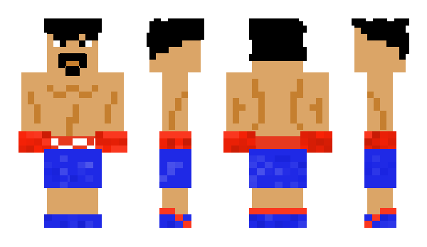 Minecraft skin MannyPacquaio