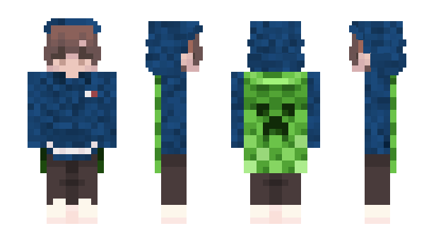 Minecraft skin Melohiii