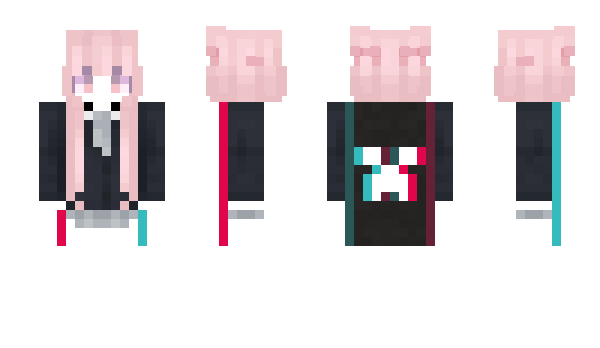 Minecraft скин по нику FF8C00