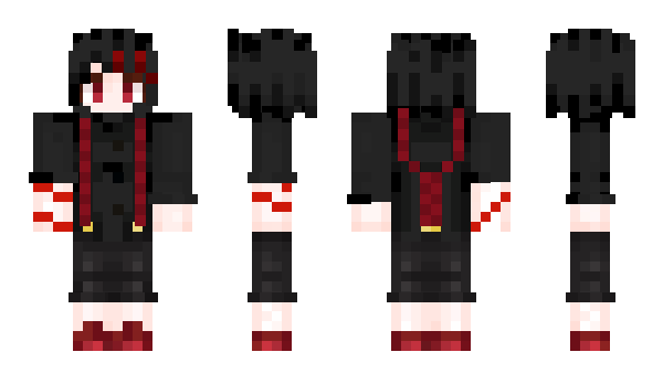 Minecraft skin Hensidesu