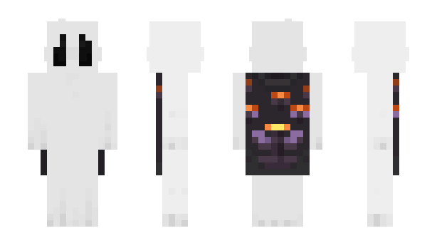 Minecraft skin Sheet_Ghost