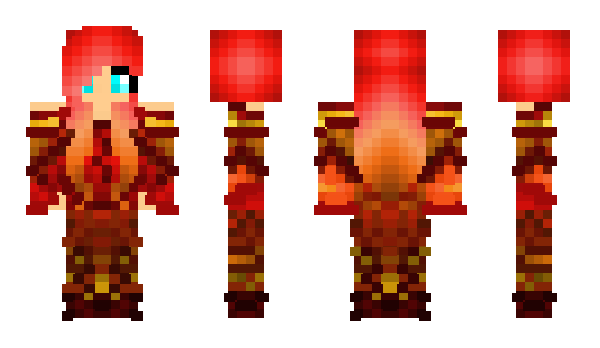 Minecraft skin XANDRI