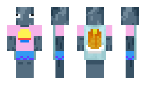 Minecraft скин по нику MailFluids