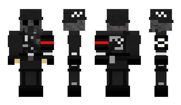 Minecraft skin RHBN