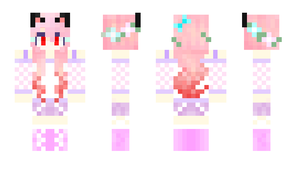 Minecraft skin TewiInaba