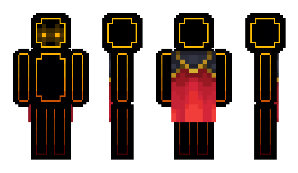 Minecraft skin NeonBoyFire