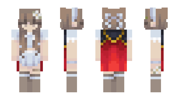 Minecraft скин по нику UwU_gurl