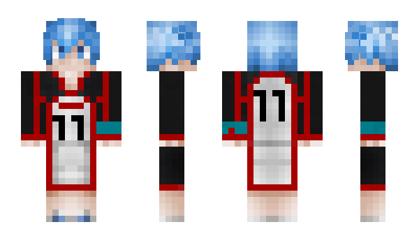 Minecraft skin Akastsu