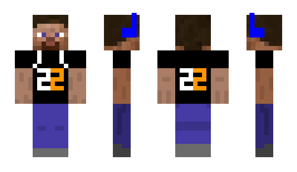 Minecraft skin Zweiundzwanzig