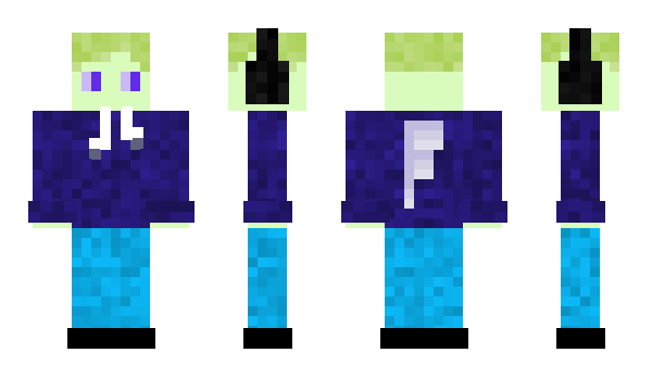 Minecraft skin BlueSpiri
