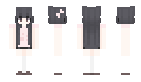 Minecraft skin kttty