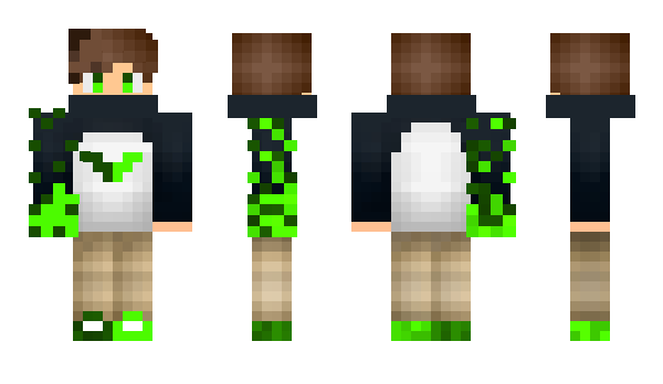Minecraft skin PandaGamingTV