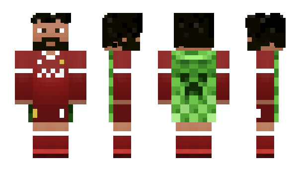 Minecraft skin Salah