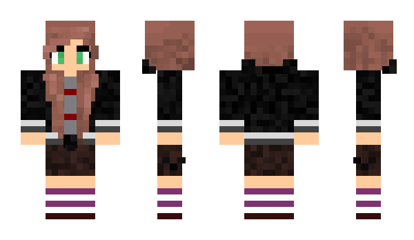 Minecraft skin P4ND4_B34R