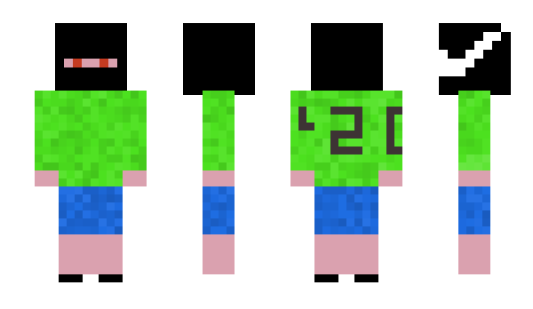 Minecraft skin Dabzee