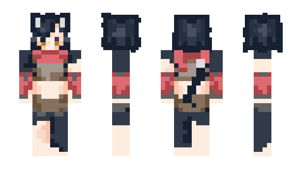 Minecraft skin Moodyclouds