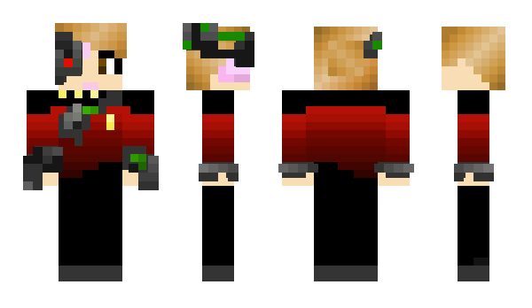 Minecraft skin Poe6