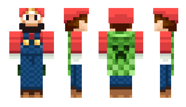 Minecraft skin RockstheBlock