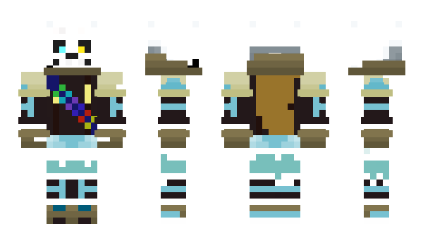 Minecraft skin _ink_sans_