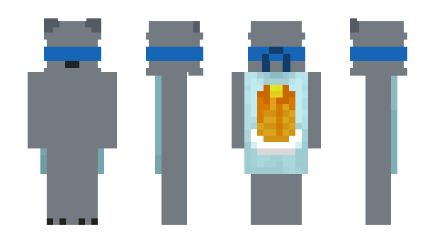 Minecraft skin Pislo