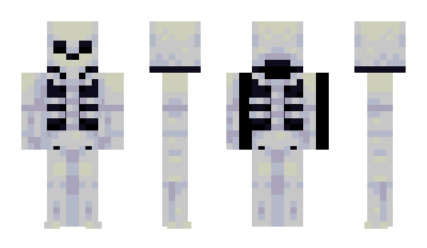 Minecraft skin Skeletoni