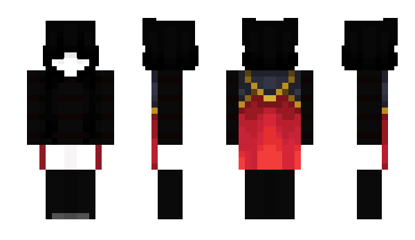 Minecraft skin gorriada