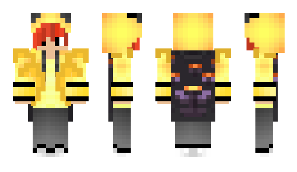 Minecraft skin Pikaptaincraft
