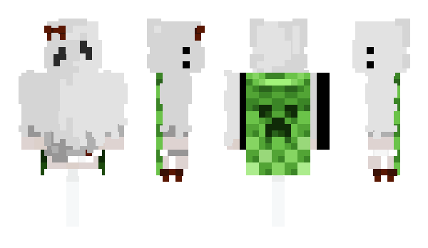 Minecraft skin witish