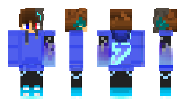 Minecraft skin Electirc