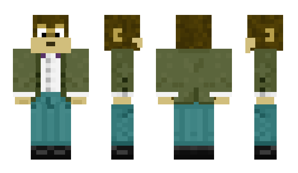 Minecraft skin GeorgeNW