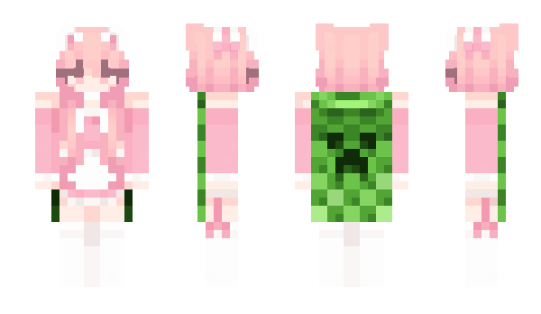 Minecraft skin SapphireUwU