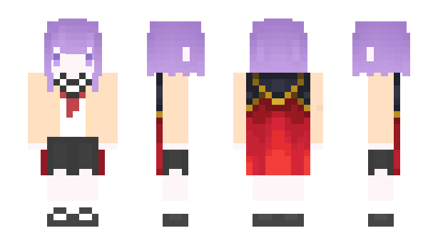 Minecraft скин по нику Kubo_Nagisa