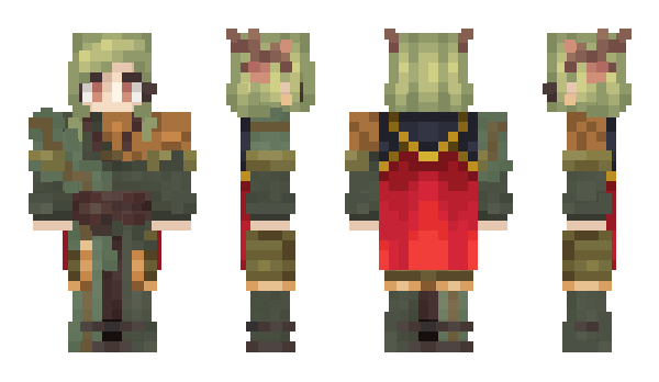 Minecraft skin WanderingDruid98