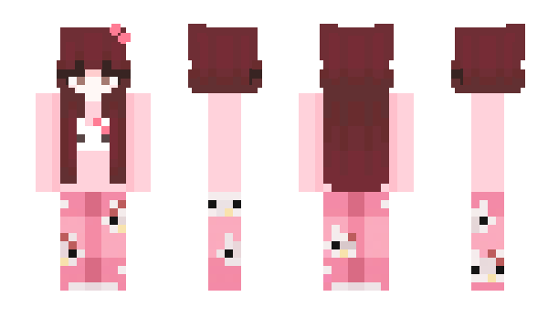 Minecraft skin chocovanailla