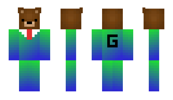 Minecraft skin greenstar03