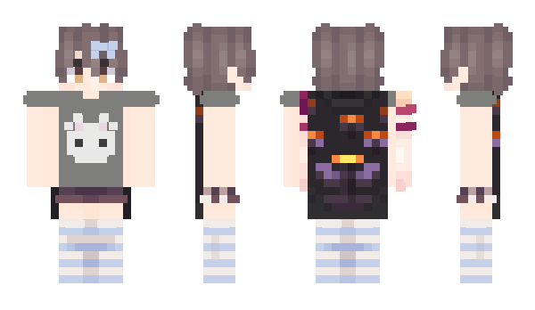 Minecraft skin catboy