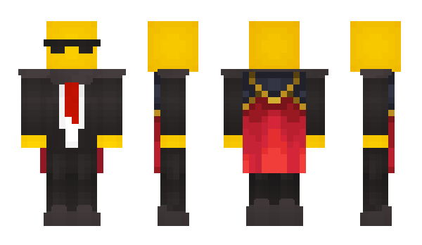 Minecraft skin FiremanPyroman