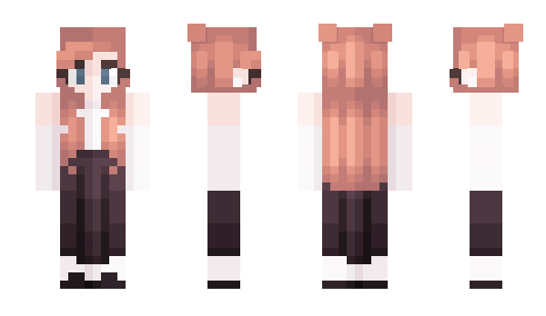 Minecraft skin Krasna