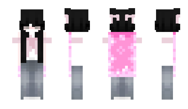 Minecraft skin FoxGromTi