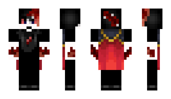 Minecraft skin Atentie
