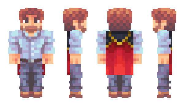 Minecraft skin Kergor