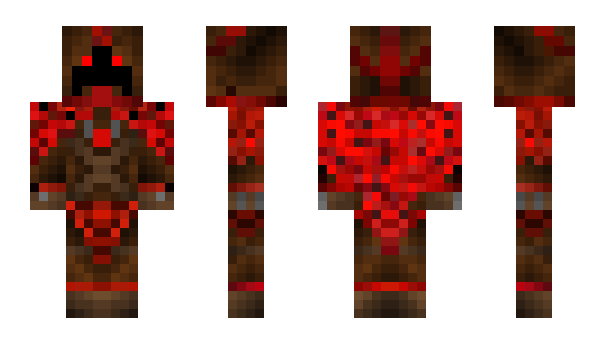 Minecraft skin RedMist