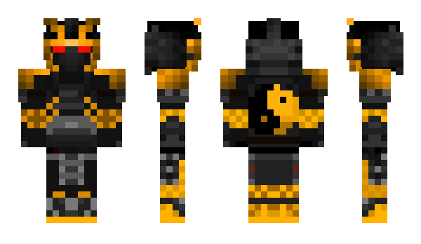 Minecraft skin RoninVI