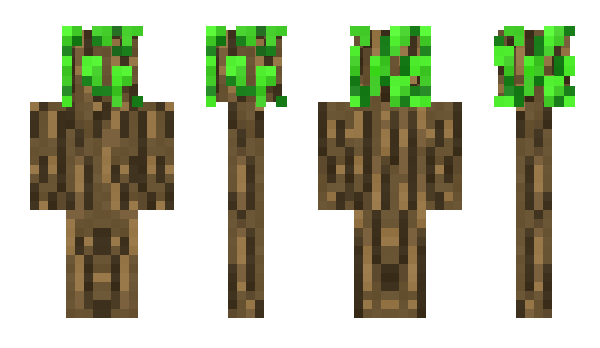 Minecraft skin MHF_Tree