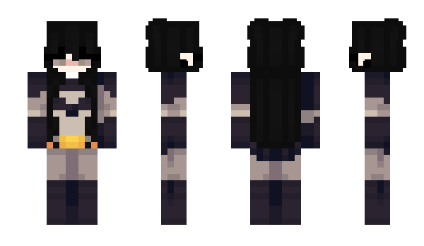 Minecraft skin Rudawka